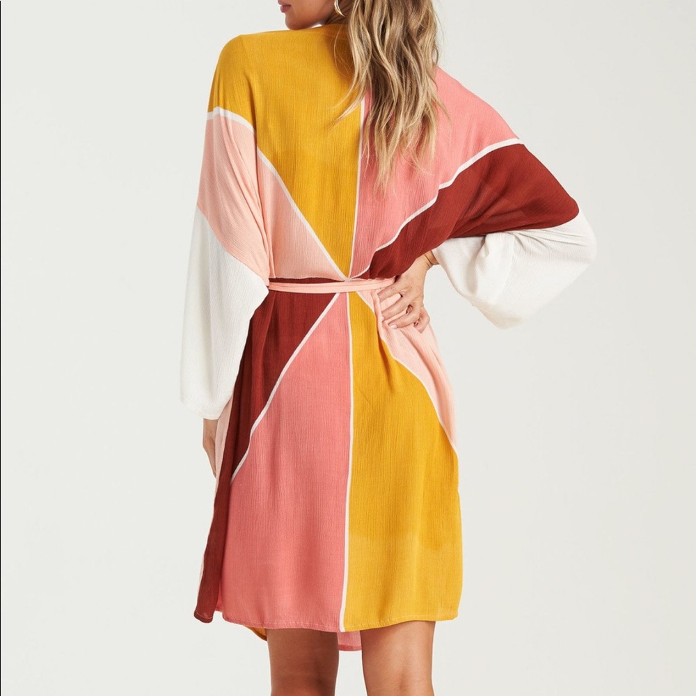 Billabong ☀️ Another Sky Kimono Cover Up - Picture 7 of 15
